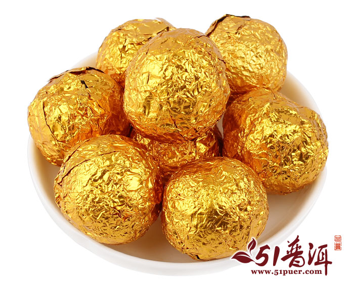 俊仲号 极品龙珠 小金沱 普洱茶熟茶 纯手工制作 8克\/沱 - 买普洱茶就上51普洱网