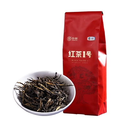 中茶  红茶1号   普洱茶  滇红茶   2020年/300克/袋  工夫红茶