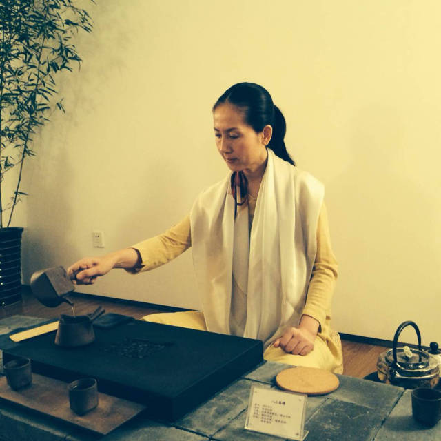 王琼与和静茶修「茶人典范」