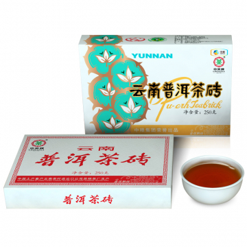 【9月特惠】中茶 金花熟砖  普洱茶  熟茶  2015年  250克/盒