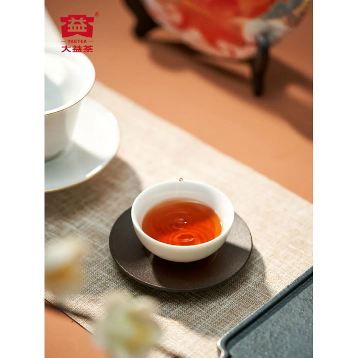 大益玉露润泽熟茶2022年357克/饼 - 51普洱茶网