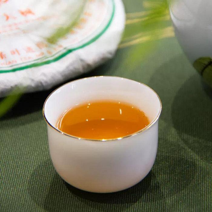 中茶3221南糯山普洱茶生茶2007年357克/饼 - 51普洱茶网