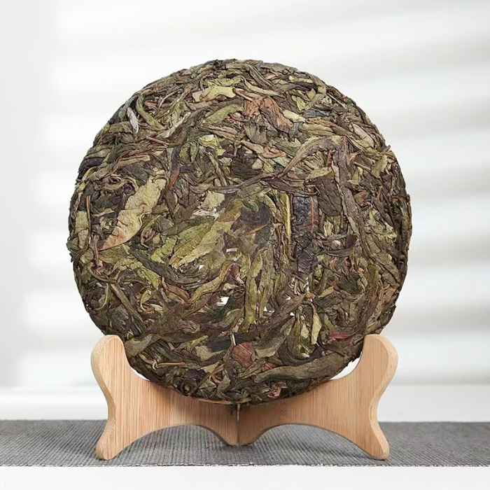 古樹普洱茶 350g 木箱入り 1998年製