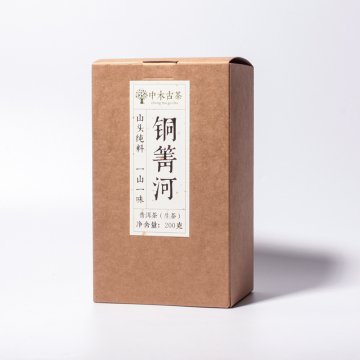 【春茶预售，买二送一】2024年 铜箐河古大树头春 普洱生茶散料 200克/盒