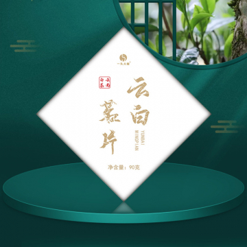 【新品特惠】2022年一头大象 云白茗片 白茶 90克/砖