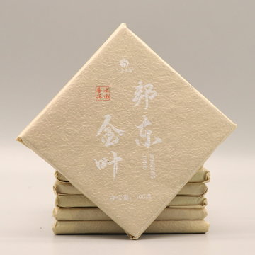【新品特惠】2022年一头大象 邦东金叶 巧克力方砖 生茶 100克/砖